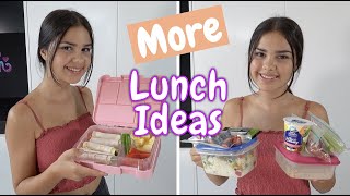 More Quick and Easy School Lunch Ideas  Graces Room [upl. by Garvy]