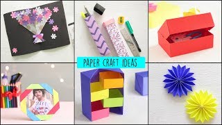 DIY Paper Crafts Ideas  Handcraft  Art and Craft [upl. by Valeta]