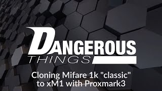 Cloning Mifare 1k quotclassicquot chips to an xM1 with the Proxmark3 [upl. by Hars]