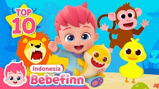 TOP 10  Kumpulan Lagu Anak  Bebefinn Bahasa Indonesia [upl. by Casta]