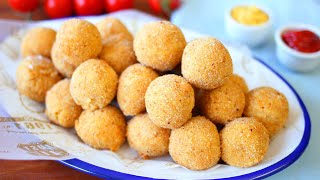 POLPETTE DI CECI  la mia Ricetta Facilissima  Chickpea meatballs [upl. by Aihtnamas]