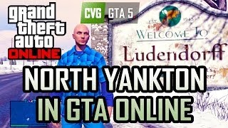 GTA Online North Yankton in GTA Online and how to get there [upl. by Lindell982]