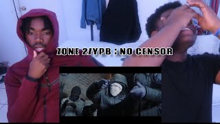 American friends react to Zone 2YPBUnrulyBad XKarma XTrizzac X BgodyX Lr X Kwengface  No Censor [upl. by Hamish615]