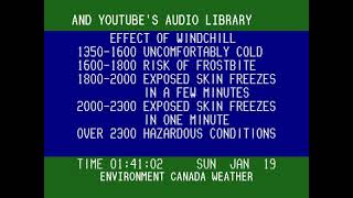 Winnipeg Weather Channel Archive  Jan 18th 2025 Part 2 [upl. by Ynaitirb]