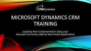 Microsoft Dynamics CRM Training Marketing Overview 2940 [upl. by Jeaz123]