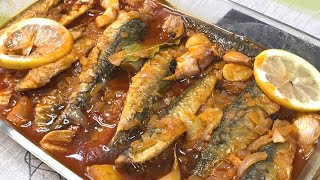 🐟SARDINAS en ESCABECHE  RECETA FÁCIL [upl. by Eiclek]