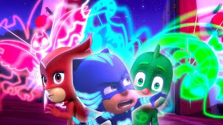 Catboy Owlette and Gekko in Action  PJ Masks  Cartoons for Kids  Animation for Kids [upl. by Yreme485]