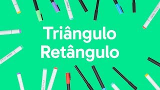 TRIGONOMETRIA NO TRIÂNGULO RETÂNGULO  QUER QUE DESENHE  DESCOMPLICA [upl. by Shanda]