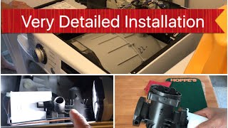 How to Install Drain Pump on LG Washer Detailed Instructions Step by Step Pump Repair Part 2  HD 4K [upl. by Emerson]