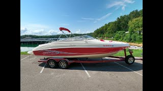 2006 Rinker 232 Captiva Bowrider For Sale near Norris Lake Tennessee  SOLD [upl. by Mourant105]