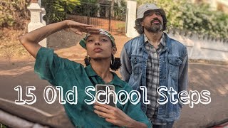 15 Old School Hip Hop Dance Steps With Names [upl. by Stochmal408]