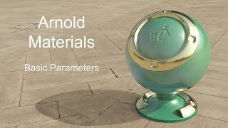 Understanding arnold materials in 3ds max [upl. by Iztim82]