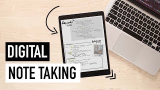 DIGITAL NOTE TAKING 101  GoodNotes  OneNote Tips for iPadLaptop [upl. by Dianne395]