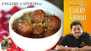 Venkatesh Bhat makes Gulab Jamun  recipe in Tamil  GULAB JAMUN  how to make gulab jamun with kova [upl. by Alol]