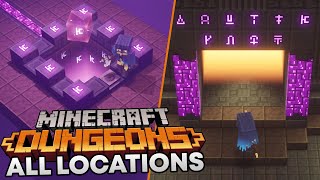 Minecraft Dungeons  How to unlock the Secret Level All Rune Locations [upl. by Gerdeen]