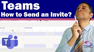 How to Send an Invitation to a Teams Meeting  How to Use the Scheduling Assistant in Teams [upl. by Atteuqihc808]