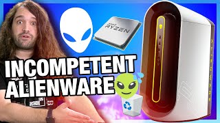 Hilariously Bad Alienware R10 Ryzen PC 1800 PreBuilt Review [upl. by Devine]