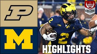 Purdue Boilermakers vs Michigan Wolverines  Full Game Highlights [upl. by Bronny]