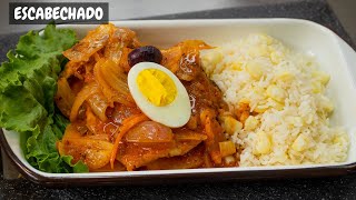 Cocina Escabeche de Pollo Facil y Rico  Abelca [upl. by Filia]