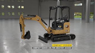 Cat® 3017 CR and 302 CR Mini Excavators – Features and Benefits Japan [upl. by Melone870]