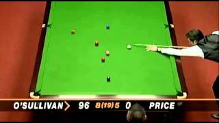 Ronnie OSullivan Fastest 147 in History 5 minutes 8 seconds 1997 World Championship [upl. by Ignacius]