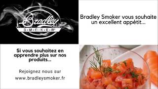 Bradley Smoker Recette de tartare de saumon fumé à froid [upl. by Nnyledam]