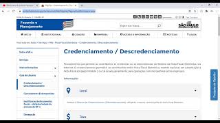 Credenciamento SEFAZSP  Erro no Usuário e Senha Informativo [upl. by Ahtnahc151]