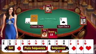 Ultimate Rummy  Tutorial [upl. by Siraj404]