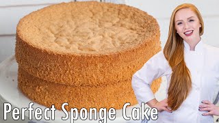 How to Make the PERFECT Sponge Cake EASY NoFail Recipe [upl. by Inavoy914]