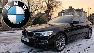 2020 BMW 520d M sport touring G31 Review [upl. by Akerboom]