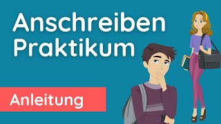 ✅ Anschreiben Schülerpraktikum mit Beispiel [upl. by Nance]