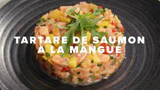 Recette Tartare de saumon à la mangue  ZWILLING [upl. by Nlocnil328]