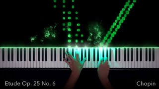 Chopin  Etude Op 25 No 6 in G♯ minor quotDouble Thirdsquot [upl. by Inaffyt]