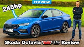 Skoda Octavia vRS review  better than a Golf GTI [upl. by Skeie877]