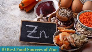 10 Best Sources Of Zinc [upl. by Eeloj]