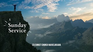 CSI Christ Church Mavelikara  6th August 2023  Sunday Service Live [upl. by Eilasor]