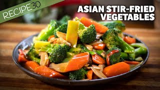 Asian stir fried vegetables [upl. by Reyna]