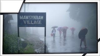 The wettest place on earth  Mawsynram India [upl. by Chester542]