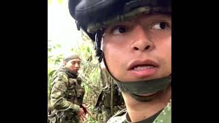 COMBATE CON LAS FARC EN COLOMBIA EJERCITO NACIONAL [upl. by Nodla233]