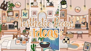 3 Aesthetic Bedroom Ideas🌿  Toca Life World [upl. by Septima900]