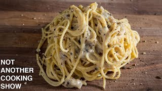 how to make REAL CACIO E PEPE like they do in ROME [upl. by Evars159]