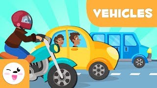 Land Transport vehicles for kids  Vocabulary [upl. by Joyce]