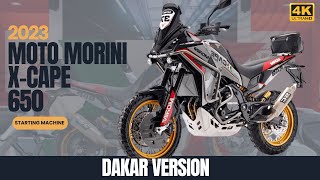 Dakar Version 2023 Moto Morini XCAPE 650 ADVR [upl. by Adela]