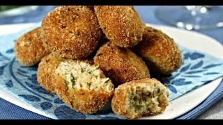 POLPETTE DI TONNO AL FORNO in 10 minuti  ricetta LIGHT  finger food [upl. by Khajeh321]