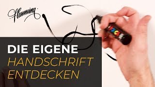 Deine eigene Handschrift entdecken [upl. by Teddie]