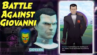 How to Find and Beat Giovanni Team GO Rocket Boss Pokemon GO [upl. by Dnaltiac147]