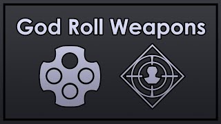 Destiny 2 What Makes a God Roll Weapon The Best Perks For All Guns [upl. by Notsecnirp]