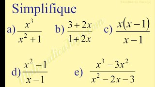 Simplificación de expresiones racionales [upl. by Niarb157]