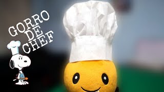 COMO HACER UN GORRO DE CHEF [upl. by Caterina]