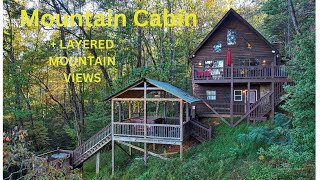 SOLDFor Sale VRBOAirBnB Cabin with Long Range Mountain Views in the North Georgia MTNS AWAITS [upl. by Aineval]